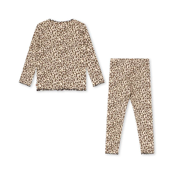 Konges Sløjd Set Shirt und Leggings Rivi Leo – Detailansicht