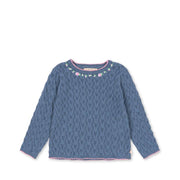 Knitted Sweater Rosier Ashley Blue