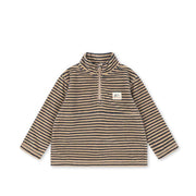 Fleece Sweatshirt Tavi Stripe la Mer