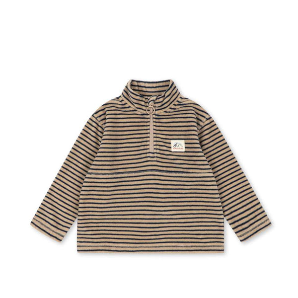 Fleece Sweatshirt Tavi Stripe la Mer