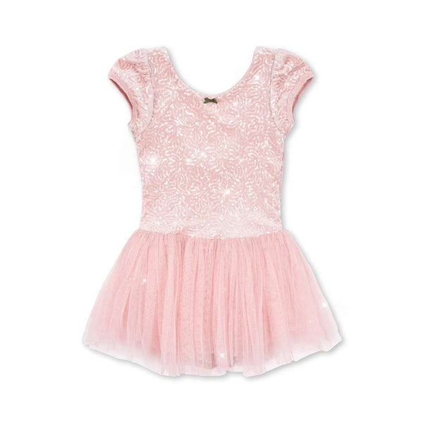 Konges Sløjd Kleid Ballerina Ash Rose – Vorderansicht
