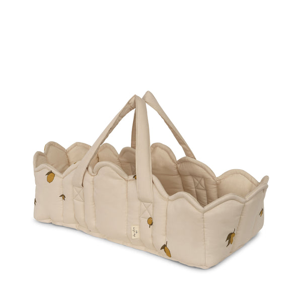 Doll carrycot Lemon