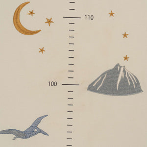 Zentimeterskala der Messlatte Dino im Detail