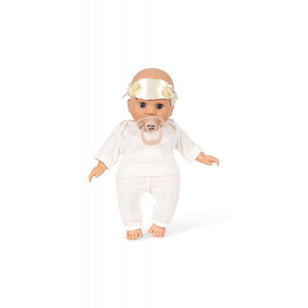 Lea in doll carrycot