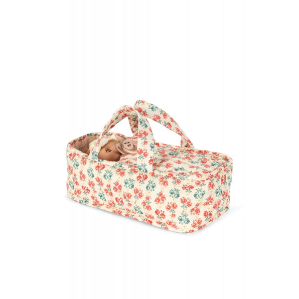 Lea in doll carrycot