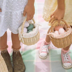 Olli Ella Rattan Berry Basket Pansy im Detail – Beluga Kids