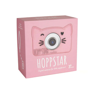 Verpackung der HOPPSTAR Rookie Kinderkamera in Blush