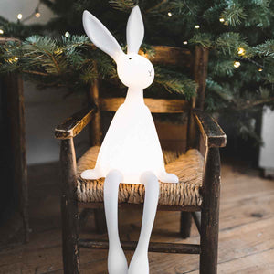 Drehmechanik am Kopf des Rose in April Nachtlichts Joseph der Hase