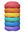 Stapelstein GROW Rainbow Classic Set mit sechs Balanciersteinen