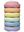 Stapelstein GROW Rainbow Pastel Set mit sechs Balanciersteinen