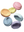 GROW Rainbow Pastel Set von Stapelstein, sechs Steine aus recyclebarem EPP