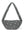 Studio Noos Denim Mini Cross Body Bag Grey Hearts