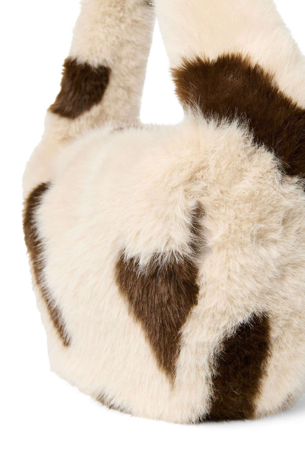 Studio Noos Faux Fur Bag Holy Cow, 39 x 20 x 11 cm