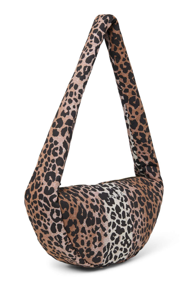 Studio Noos Mini Bag Hazel Leopard aus Baumwoll-Twill