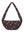 Studio Noos Puffy Mini Cross Body Bag Brown Hearts