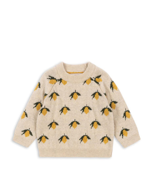 Belou knitted sweater Lemon