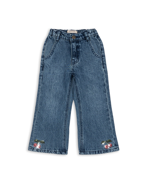 Elba Flare Jeans Denim Blue