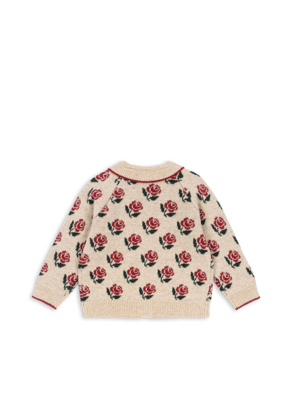 Belou Knitted Cardigan Rose