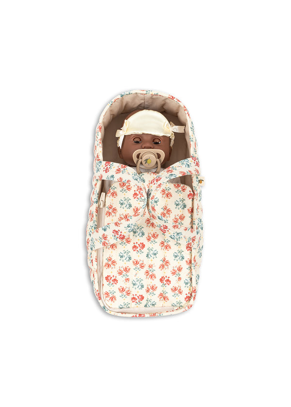 Lea in doll carrycot