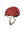 Ladybug bicycle helmet