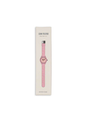 Glitzer Horn Stars Kinderuhr mit weichem Stoffarmband
