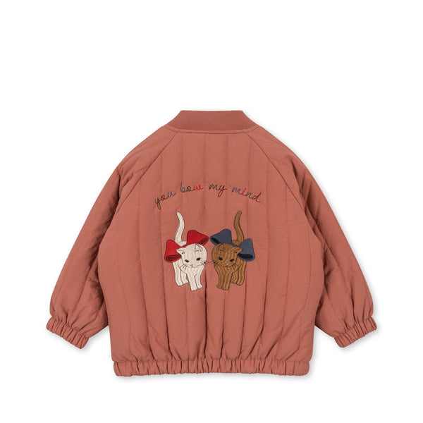 Juno Bomber Jacket Bow Kitty