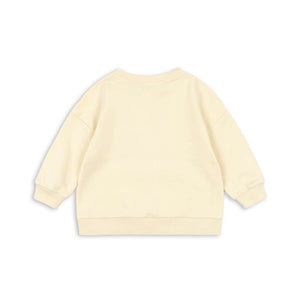 Lou Pailletten-Sweatshirt in Sea Mist – Rückansicht