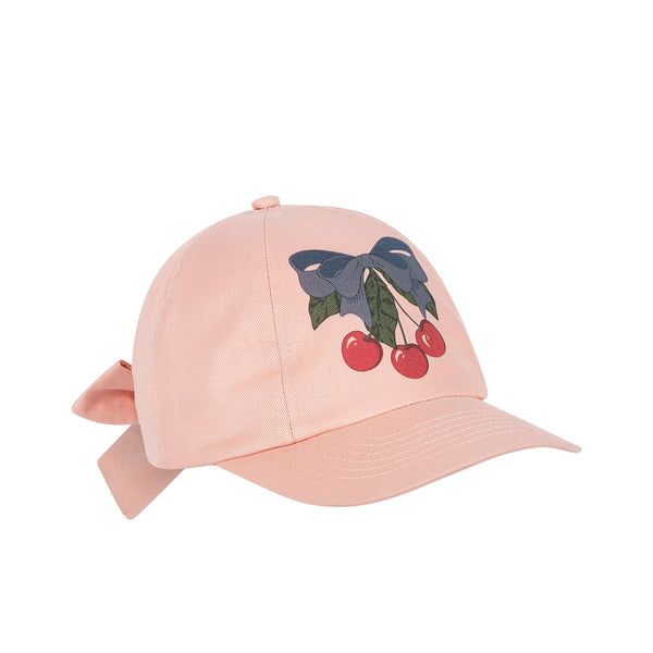 Frankie Bow Cap Chintz Rose