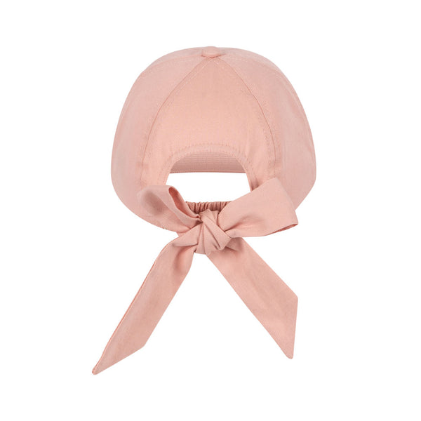 Frankie Bow Cap Chintz Rose