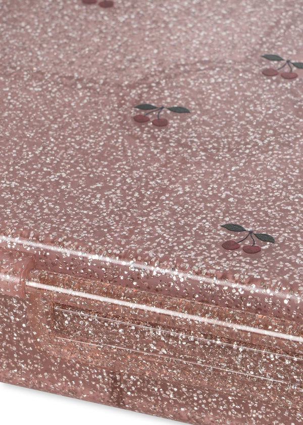 Bento lunch box Cherry Glitter