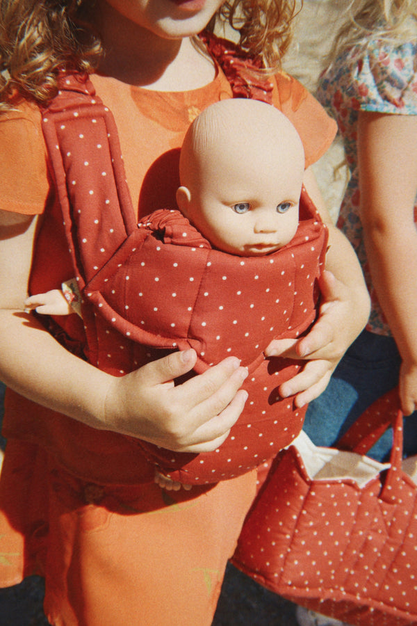 Doll Carrier Fraise Dot