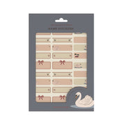 60 pcs. Name Stickers Swan