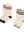 Konges Sløjd Rippen-Socken Green Stripe – Produktansicht