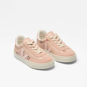 Veja x Konges Sløjd Small Volley Sneaker Cherry Petale von oben