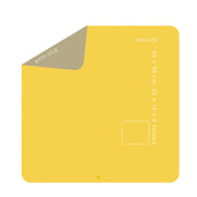 Activity & Floor Protection Mat made of Silicone Leather Roam Square Yellow/Mocca