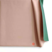 Activity & Floor Protection Mat Silicone Leather Roam Square Peach/Green