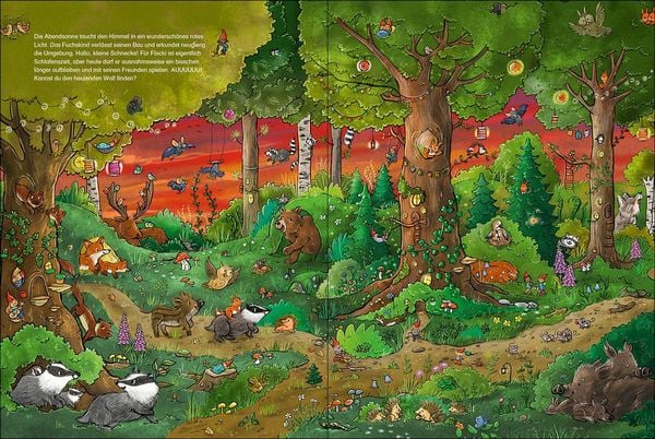 Welcome to the Wimmelwald forest - Good night!