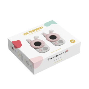 Walkie Talkie Hase von The Zoo Family, Seitenansicht mit Antenne