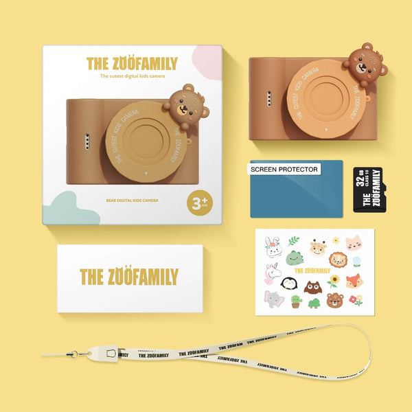 Kids Camera C5 Urban Zoo Bear