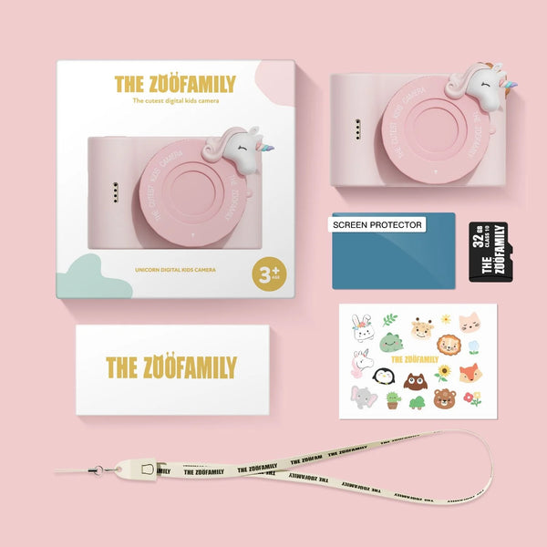 Kids Camera C5 Urban Zoo Unicorn