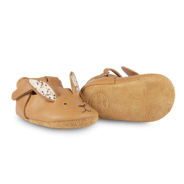 Donsje Spark Exclusive Hare Camel Classic Leather | Babyschuhe | Beluga Kids