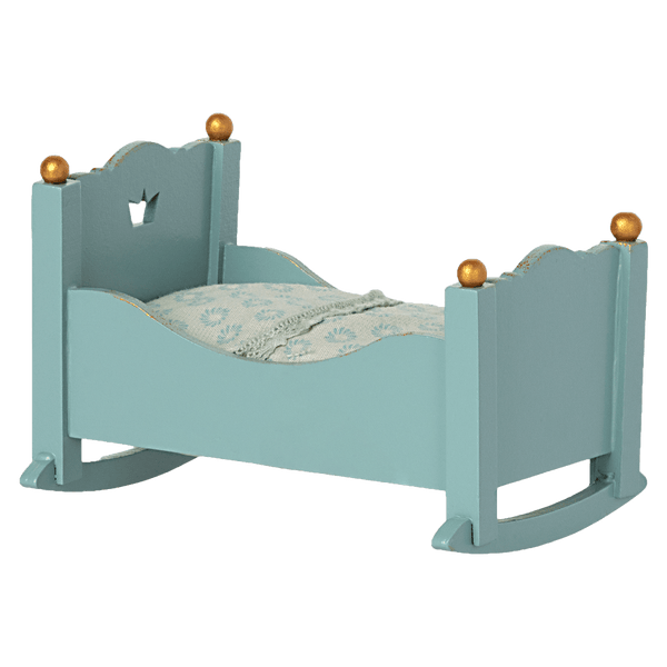 Cradle Baby Mouse Blue