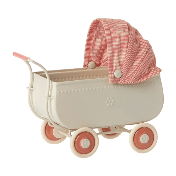 Maileg Kinderwagen Mikro Coral | Puppenhaus-Zubehör | Beluga Kids
