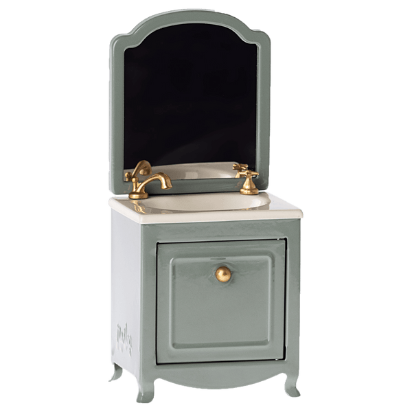 Washbasin with mirror Dark Mint