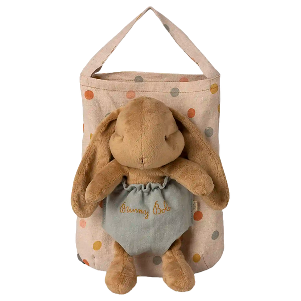 Bunny Holly on bag