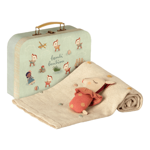 Maileg Baby Geschenk-Set Rosa | Babydecke | Beluga Kids