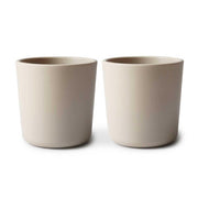 Set of 2 drinking cups Vanilla