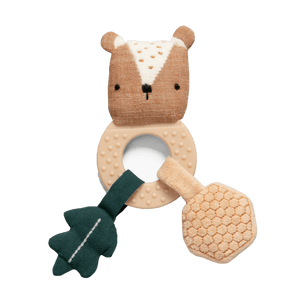 Sebra Aktivitäts-Rassel Milo der Bär | Babyrassel | Beluga Kids