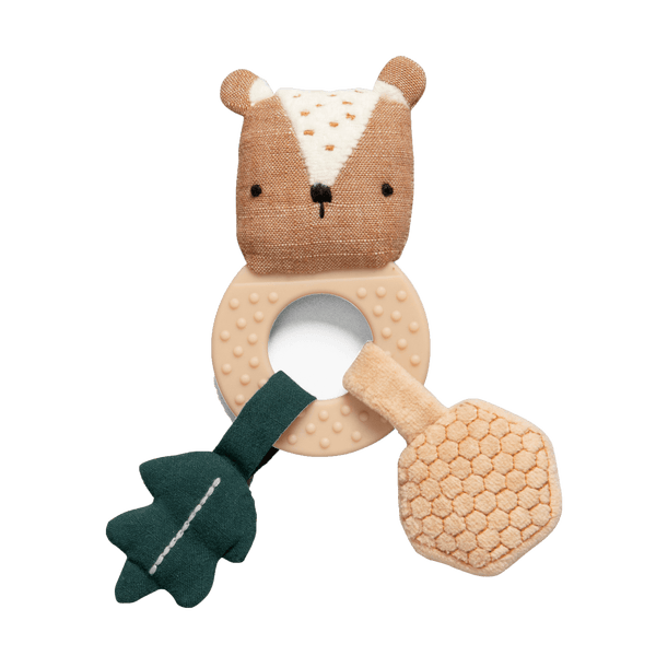 Sebra Aktivitäts-Rassel Milo der Bär | Babyrassel | Beluga Kids