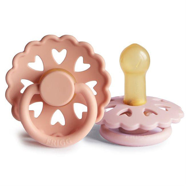 2-pack latex pacifier Fairytale The Princess and the Pea/Thumbelina